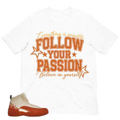 All Earned Hustle Shirt - Matching Eastside Golf x Air Jordan 12 'Out the Mud'
