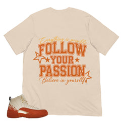 All Earned Hustle Shirt - Matching Eastside Golf x Air Jordan 12 'Out the Mud'