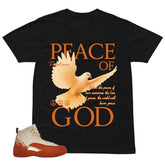 Peace Of God Shirt - Match Eastside Golf x Air Jordan 12 'Out the Mud'