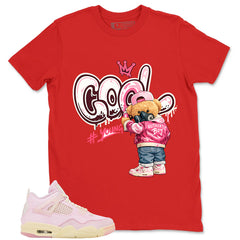 Pink Iced Carmine 4s Zadago Shirt Cool Boy Graphic