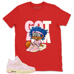 Pink Iced Carmine 4s Zadago Shirt Got 'Em Dope Graphic