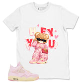 Pink Iced Carmine 4s Zadago Shirt Hey You Graphic