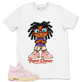 Pink Iced Carmine 4s Zadago Shirt Paper Chaser Graphic