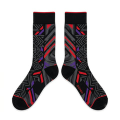 Playoffs 2027 Sneaker Match Socks – Air Jordan 7 Retro Playoffs Inspired Mid-Calf Crew Socks Unisex