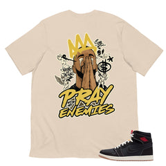 Pray For My Enemies Shirt - Match Air Jordan 1 Flight Club