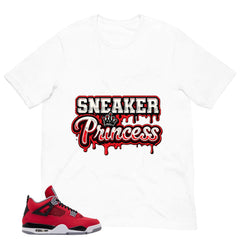 Princess Sneaker Shirt - Match Air Jordan 4 Toro Bravo