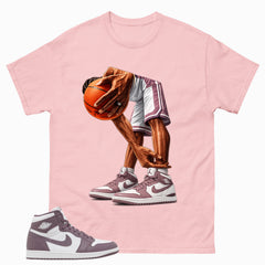 Purple Mauve 1s Zadago Shirt Ball Time Graphic