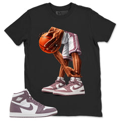 Purple Mauve 1s Zadago Shirt Ball Time Graphic