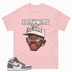 Purple Mauve 1s Zadago Shirt Don't Tap The Glass Graphic