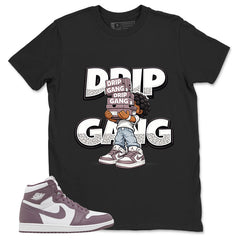 Purple Mauve 1s Zadago Shirt Drip Gang Graphic