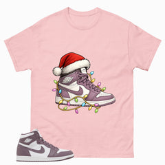Purple Mauve 1s Zadago Shirt Kickmas Graphic