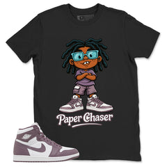Purple Mauve 1s Zadago Shirt Paper Chaser Graphic
