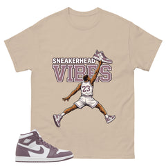Purple Mauve 1s Zadago Shirt Sneakerhead Vibes Graphic