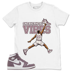 Purple Mauve 1s Zadago Shirt Sneakerhead Vibes Graphic