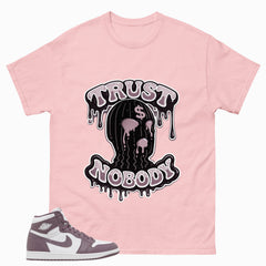 Purple Mauve 1s Zadago Shirt Trust Nobody Graphic