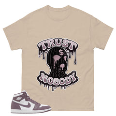 Purple Mauve 1s Zadago Shirt Trust Nobody Graphic