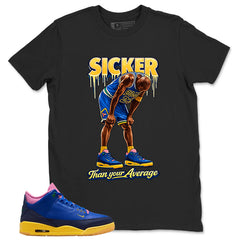 Racer Blue Brazil 3s Zadago Shirt Sicker Graphic