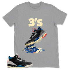 Rare Air 3s Zadago Shirt 3's Dripping Graphic