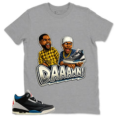 Rare Air 3s Zadago Shirt Daaamn Sneaker Graphic