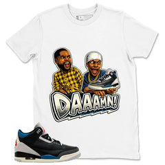 Rare Air 3s Zadago Shirt Daaamn Sneaker Graphic
