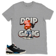 Rare Air 3s Zadago Shirt Drip Gang Graphic