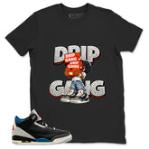 Rare Air 3s Zadago Shirt Drip Gang Graphic