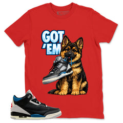 Rare Air 3s Zadago Shirt Got Em German Shepherd Graphic