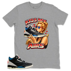 Rare Air 3s Zadago Shirt Kiss My Airs Graphic