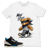 Rare Air 3s Zadago Shirt Move In Silence Graphic