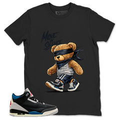 Rare Air 3s Zadago Shirt Move In Silence Graphic