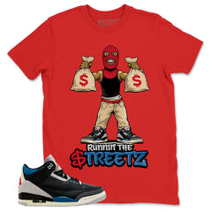 Rare Air 3s Zadago Shirt Runnin The Street Graphic