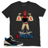 Rare Air 3s Zadago Shirt Runnin The Street Graphic
