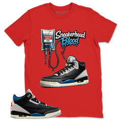 Rare Air 3s Zadago Shirt Sneakerhead Blood Graphic