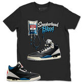 Rare Air 3s Zadago Shirt Sneakerhead Blood Graphic