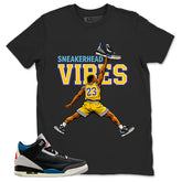 Rare Air 3s Zadago Shirt Sneakerhead Vibes Graphic