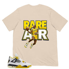 Rare Air Shirt - Match Air Jordan 4 Vivid Sulfur