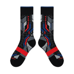 Rare Air White Lettering Socks – Air Jordan 4 Inspired Mid-Calf Unisex Crew Socks