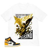 Rebel Rising Shirt - Match Air Jordan 1 Yellow Toe