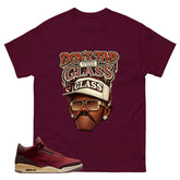 Red Bin23 3s Shirt Don't Tap The Glass Graphic