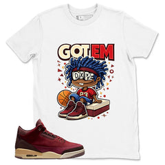Red Bin23 3s Shirt Got Em Dope Graphic
