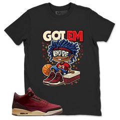 Red Bin23 3s Shirt Got Em Dope Graphic