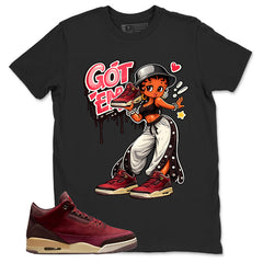 Red Bin23 3s Shirt Got Em Lady Graphic