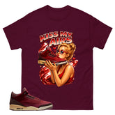 Red Bin23 3s Shirt Kiss My Airs Graphic