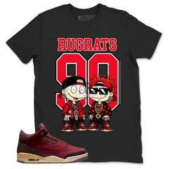 Red Bin23 3s Shirt Rugrats 90 Graphic