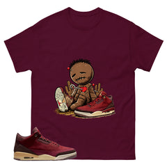 Red Bin23 3s Shirt Voodoo Dolls Graphic