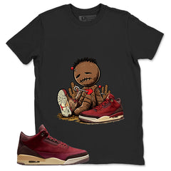 Red Bin23 3s Shirt Voodoo Dolls Graphic