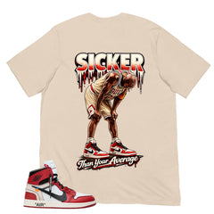 Red Off White Chicago 1s Shirt Sicker Than Your Average Graphic