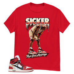 Red Off White Chicago 1s Shirt Sicker Than Your Average Graphic