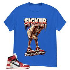 Red Off White Chicago 1s Shirt Sicker Than Your Average Graphic