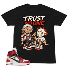 Red Off White Chicago 1s Shirt Trust None Graphic